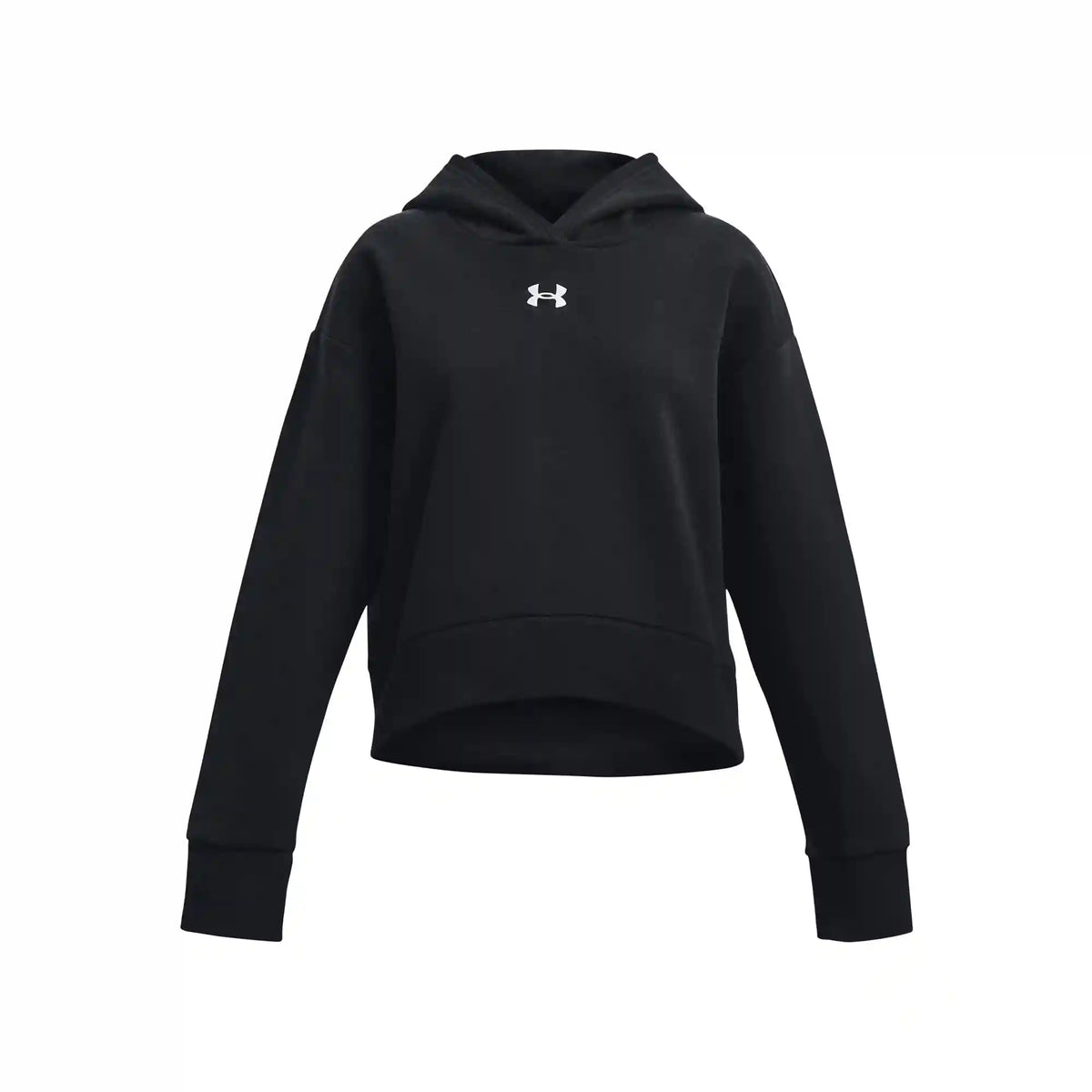 Under Armour Kids Rival Fleece Cropped Hoodie (Big Kids)