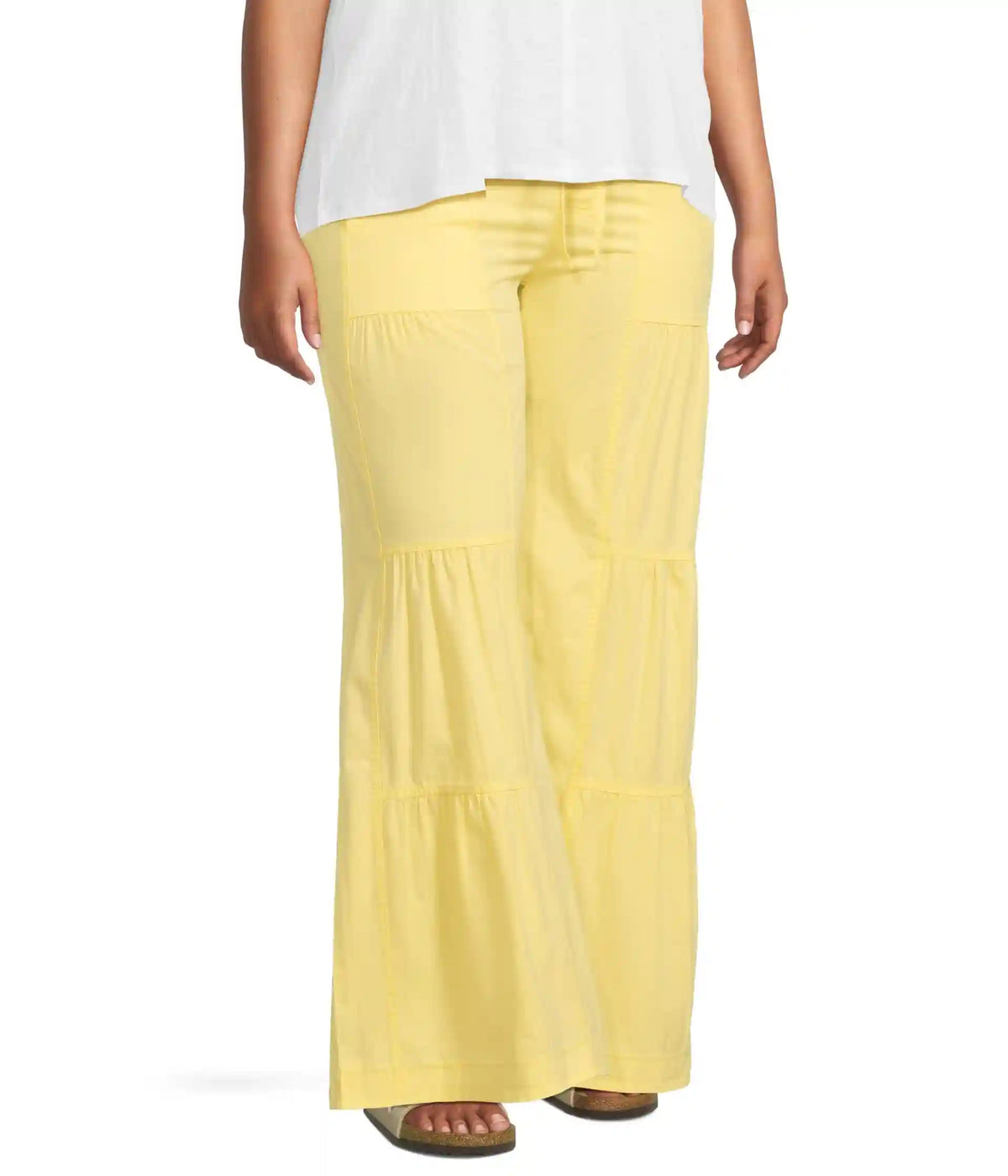 Women's XCVI Terraced Wide Leg Pants