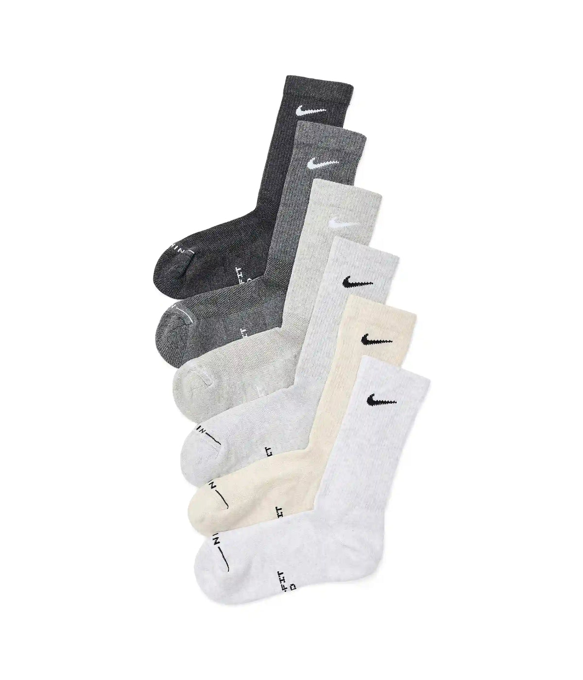 Unisex Nike Elevated Crew (6-Pairs)