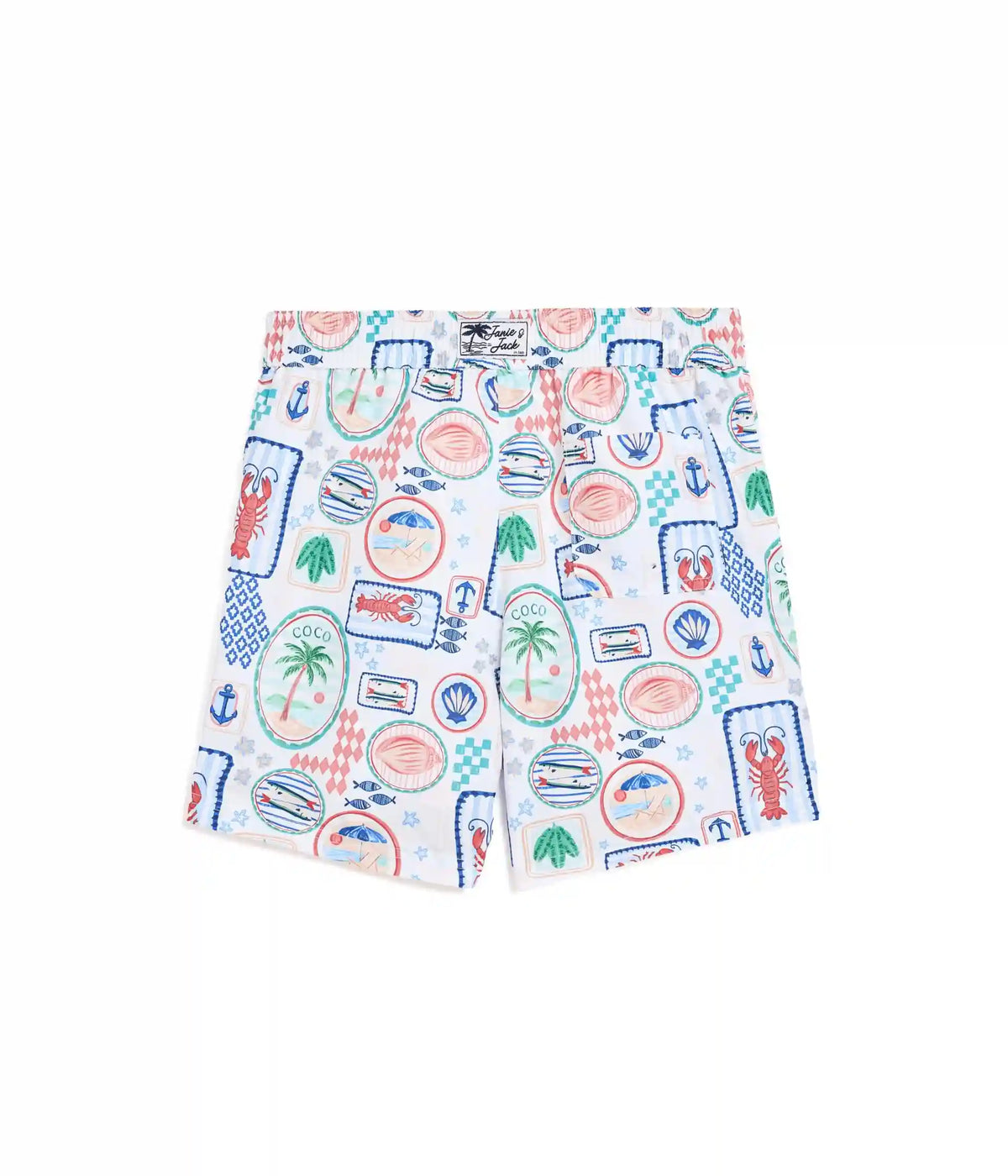 Janie and Jack Printed Swim Trunks (Toddler/Little Kid/Big Kid)