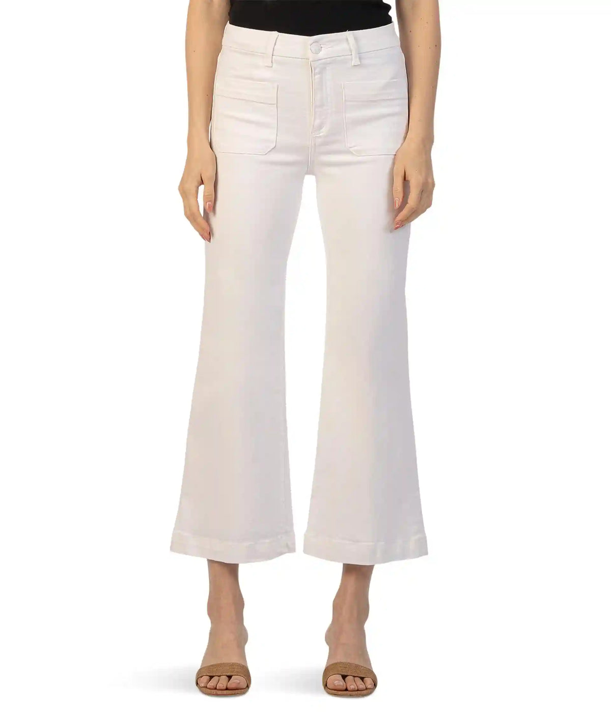 Women's KUT from the Kloth Meg High Rise Wide Leg With Patch Packets