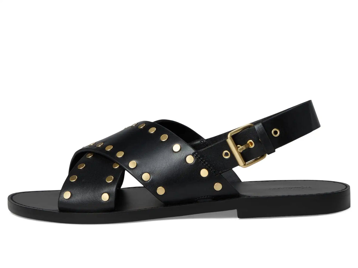 Women's Madewell The Tuley Crossover Sandal in Suede