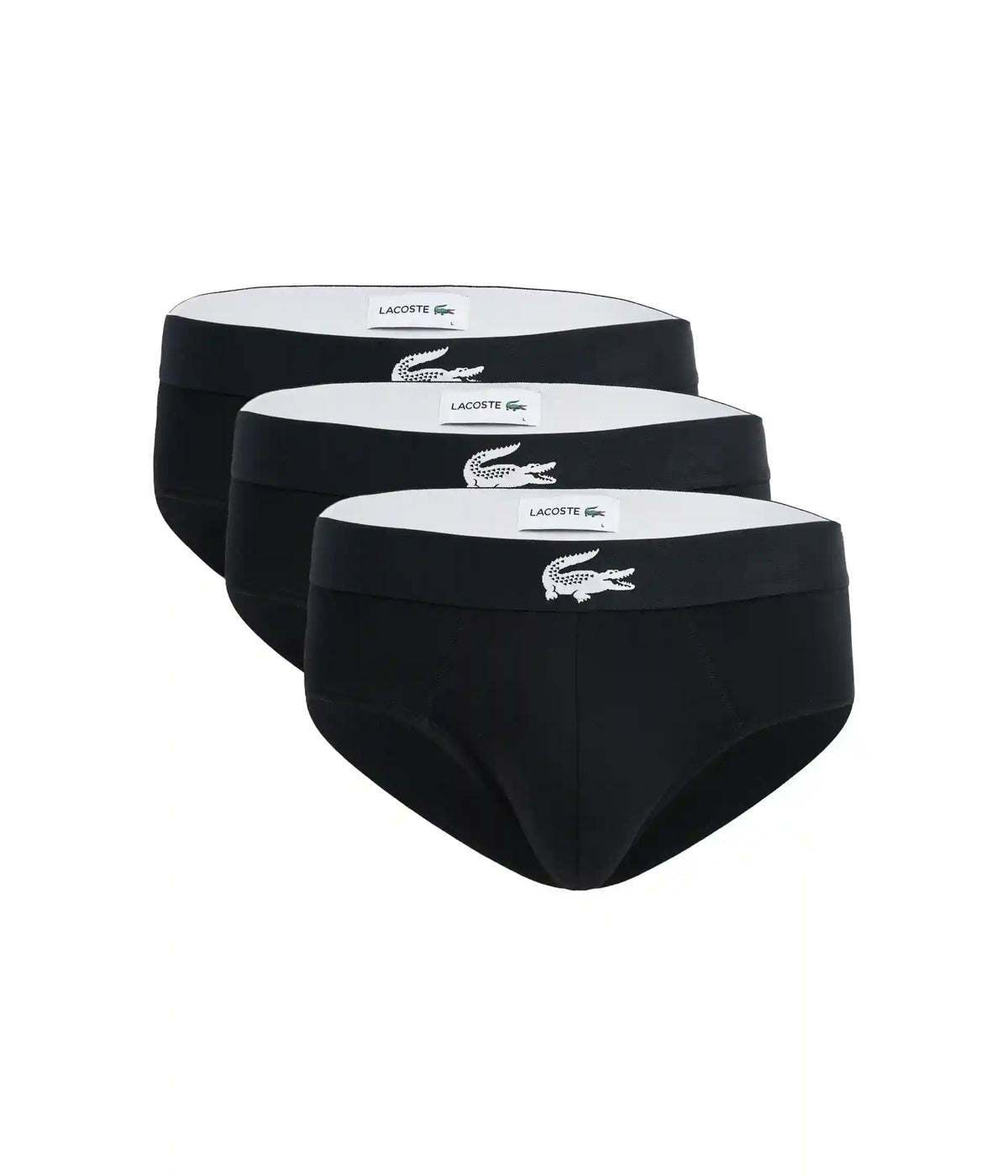 Men's Lacoste 3-Pack Stretch Jersey Briefs