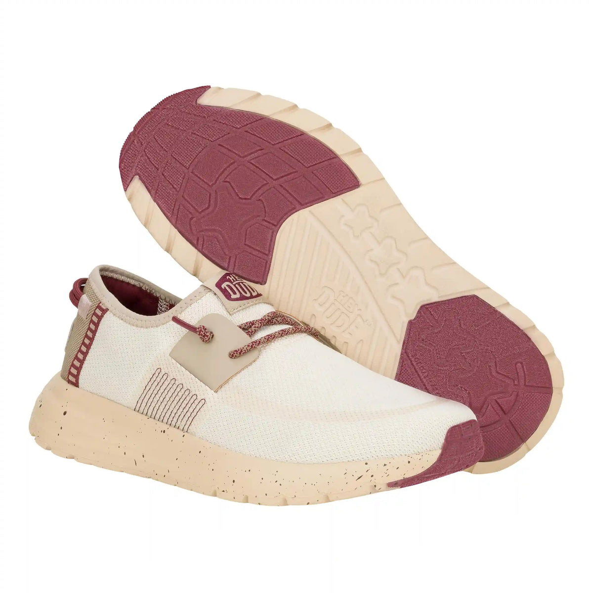 Women's Hey Dude Sirocco M Hype Taupe/Mahogany