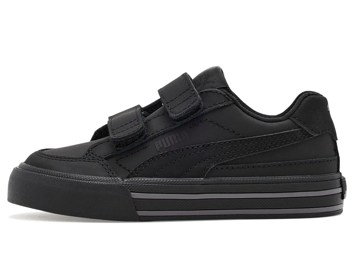 PUMA Kids Court Classic Vulc Hook And Loop Shoes (Toddler/Little Kid)