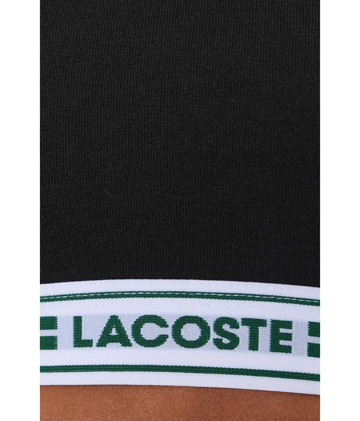Women's Lacoste Contrast Band Stretch Cotton Bralette