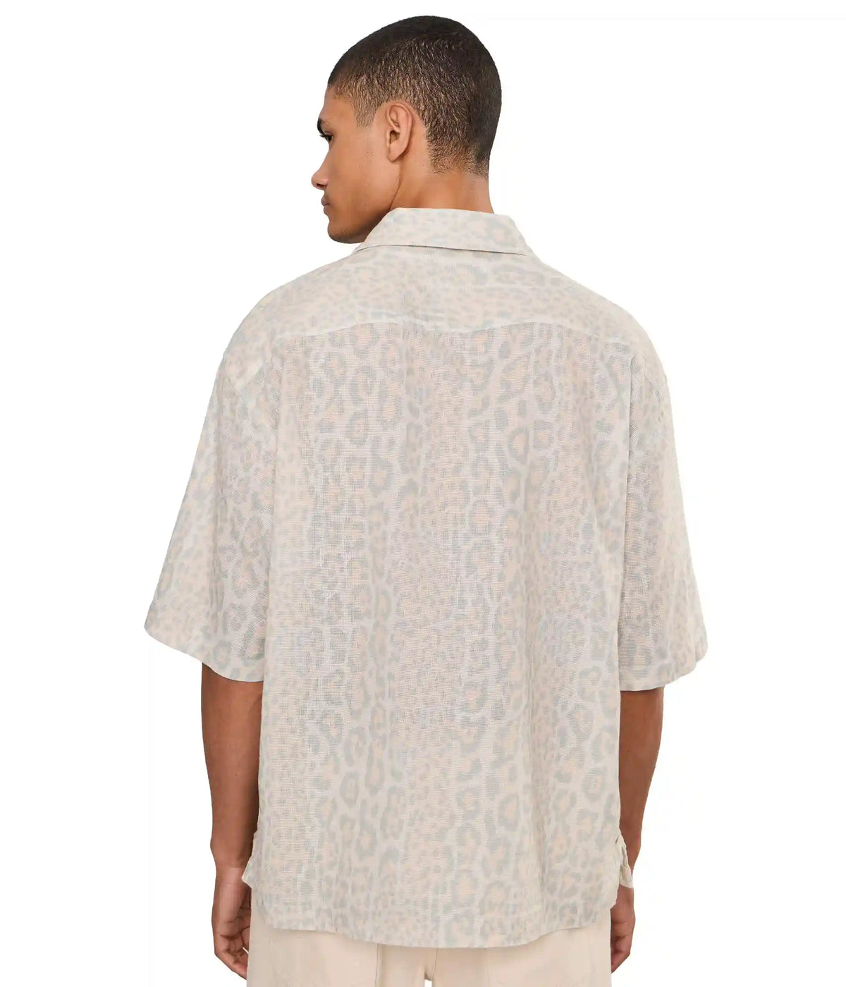 Men's AllSaints Cruz Leo Short Sleeve Shirt