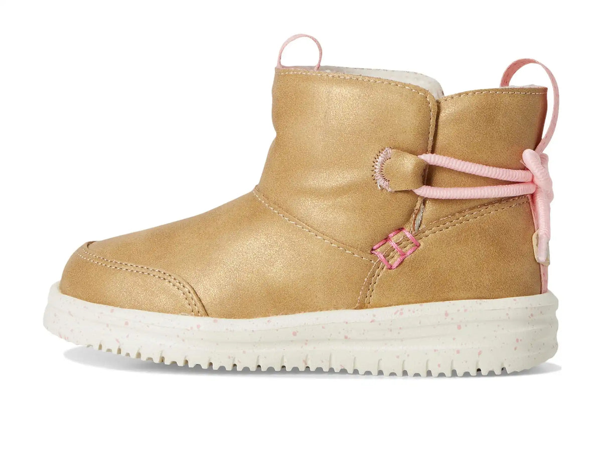 Hey Dude Kids Camden Bow Boots Cozy (Toddler)