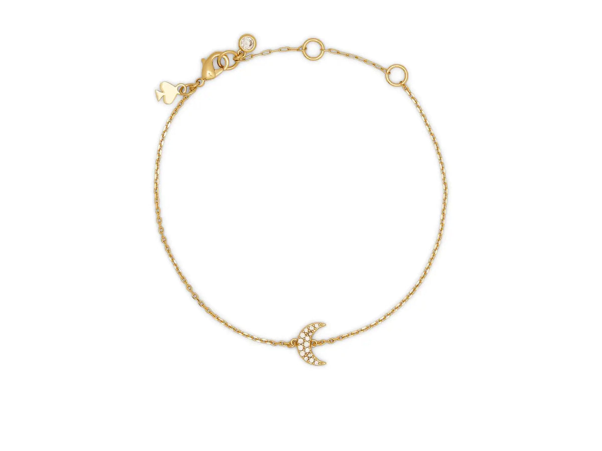 Kate Spade New York You're A Gem Pave Moon Bracelet