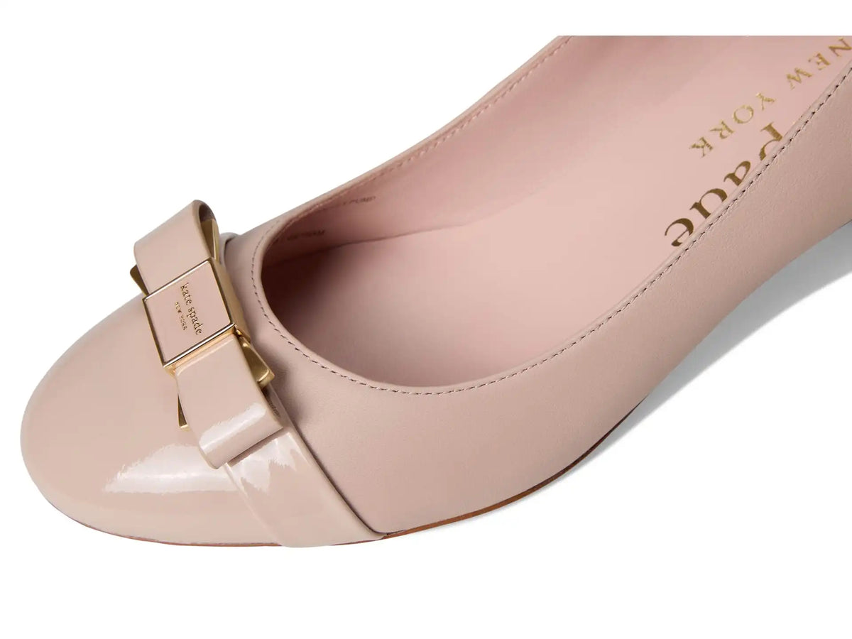 Women's Kate Spade New York Bowdie Smooth Leather Ballet Pump