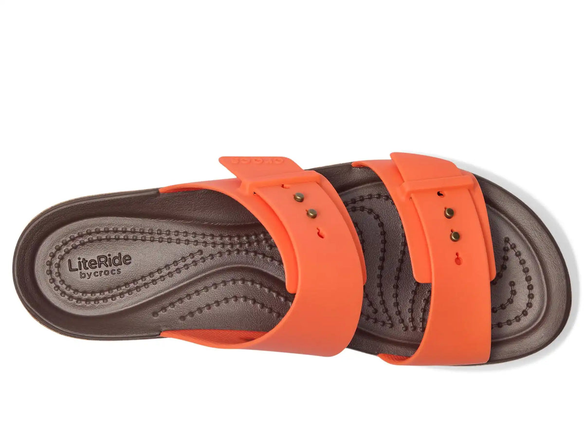 Women's Crocs Brooklyn Cork Buckle Sandals
