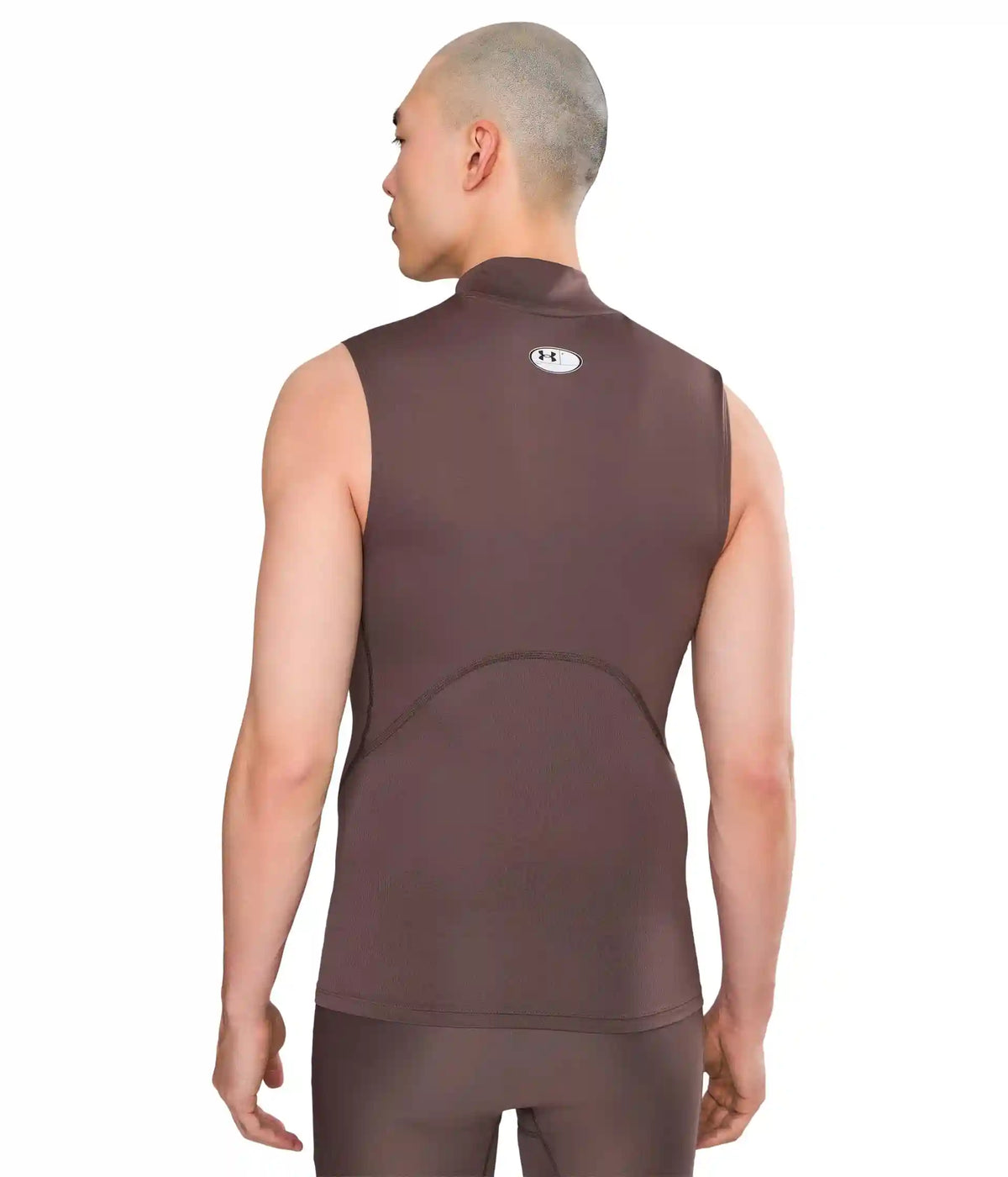 Men's Under Armour Heatgear Armour Compression Mock Sleeveless
