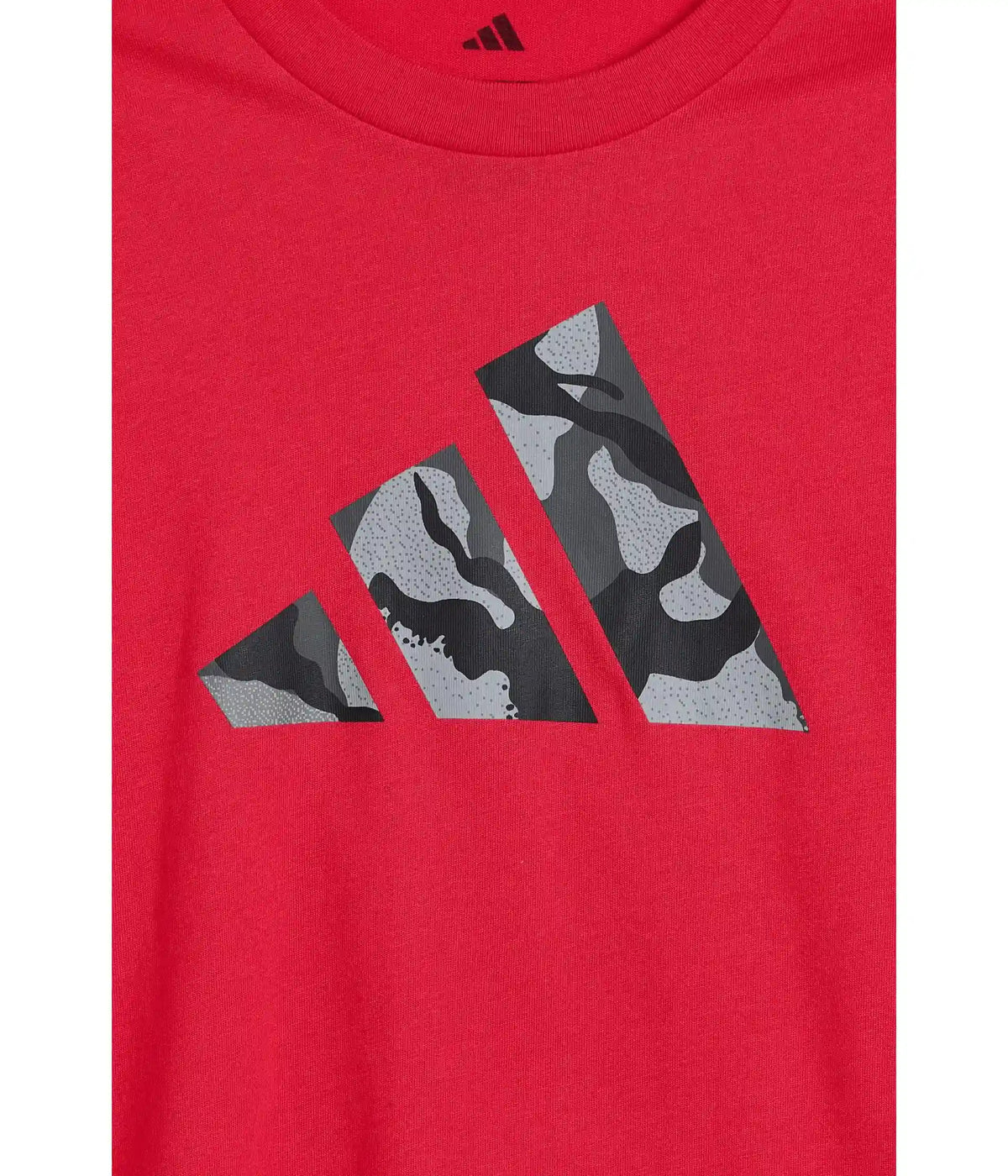 adidas Kids Long Sleeve Sport Graphic Tee (Toddler/Little Kid)