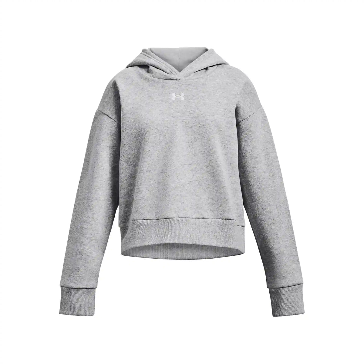 Under Armour Kids Rival Fleece Cropped Hoodie (Big Kids)