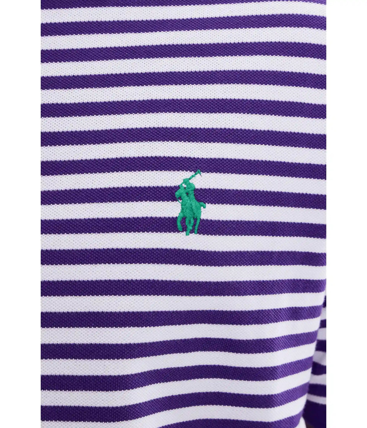 Men's Polo Ralph Lauren Classic Fit Striped Mesh Polo Shirt