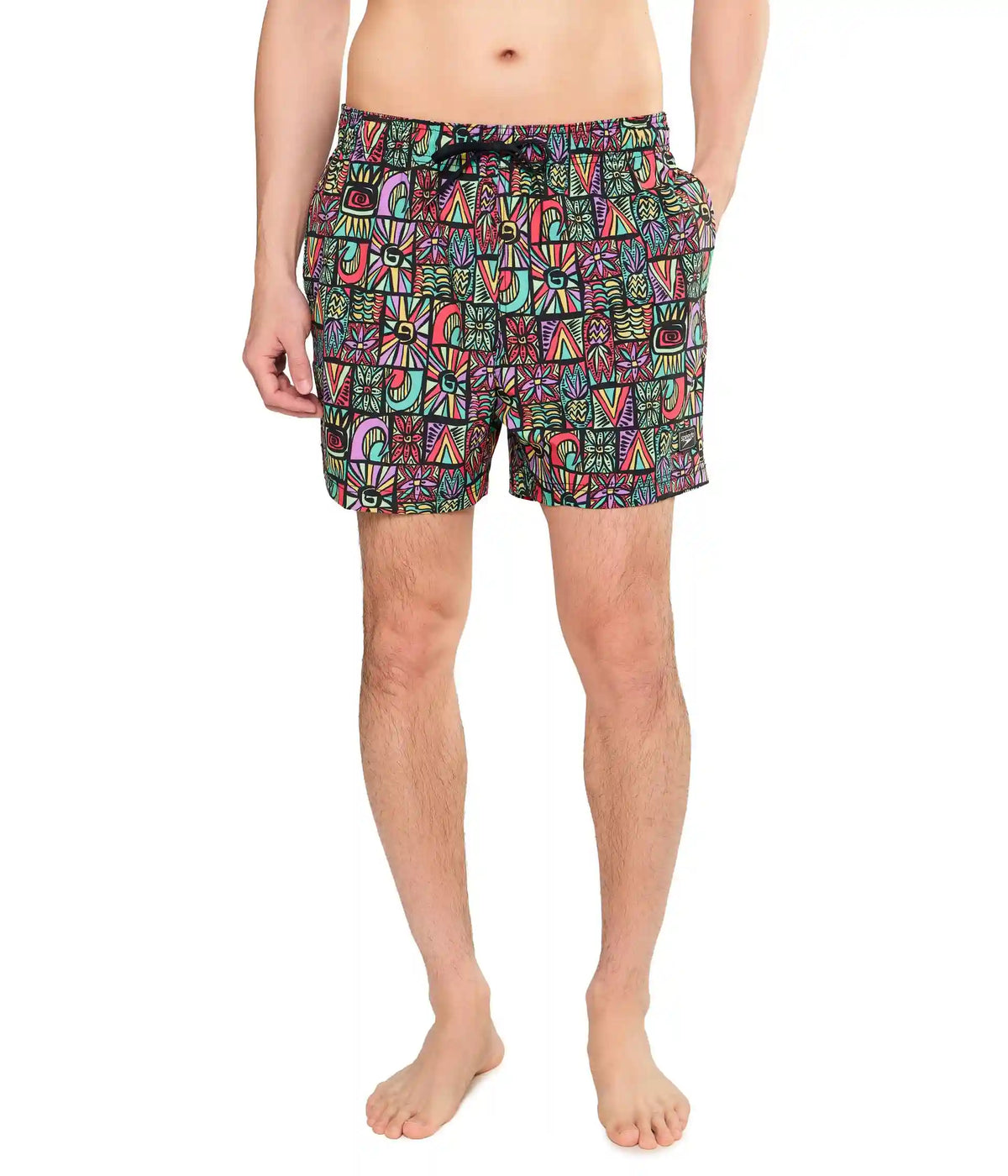 Men's Speedo 16" Printed Redondo Edge Volley Boardshorts