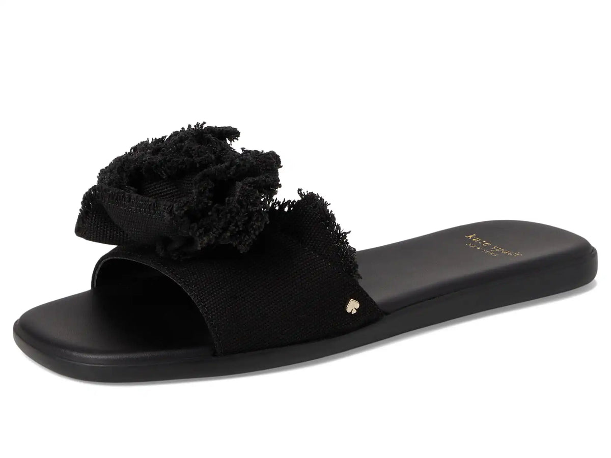 Women's Kate Spade New York Flourish Canvas Flat Sandals