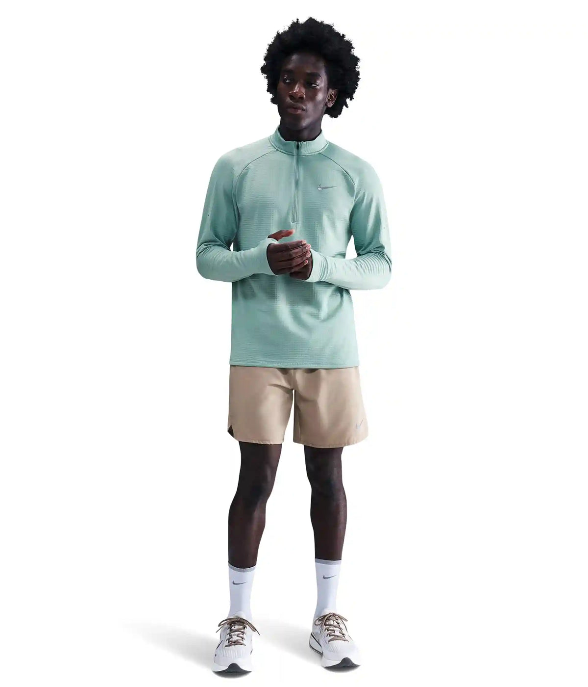 Men's Nike Stride Therma-FIT Repel Winterized Half-Zip Running Top