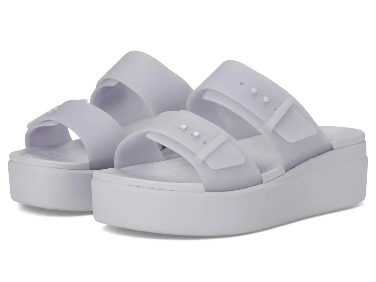 Women's Crocs Brooklyn Buckle Low Wedges