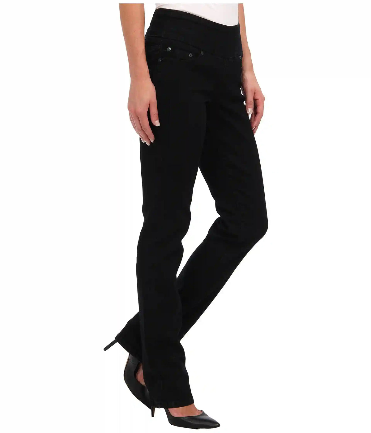 Women's Jag Jeans Peri Pull-On Denim Straight Leg Jeans