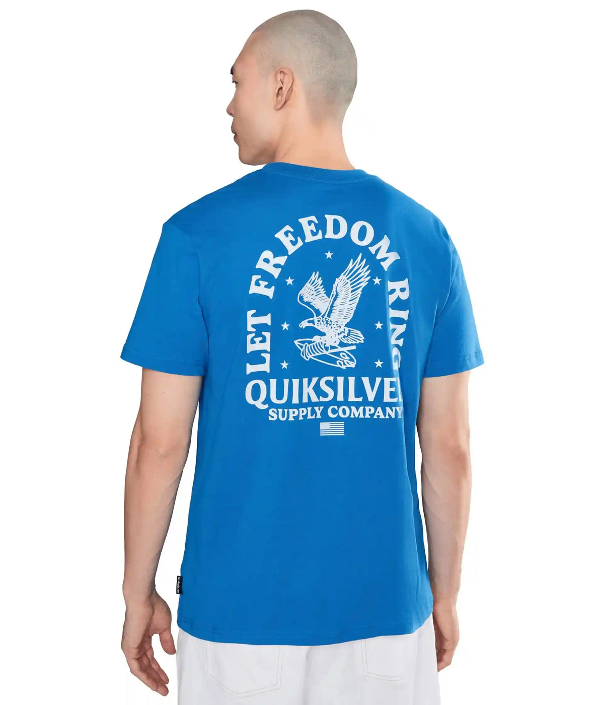 Men's Quiksilver Freedom Ring Screen Tee