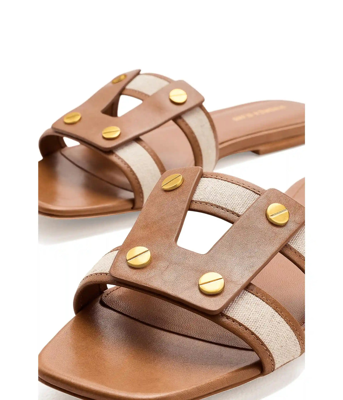 Women's Veronica Beard Via Slide Fabric Slide Sandals