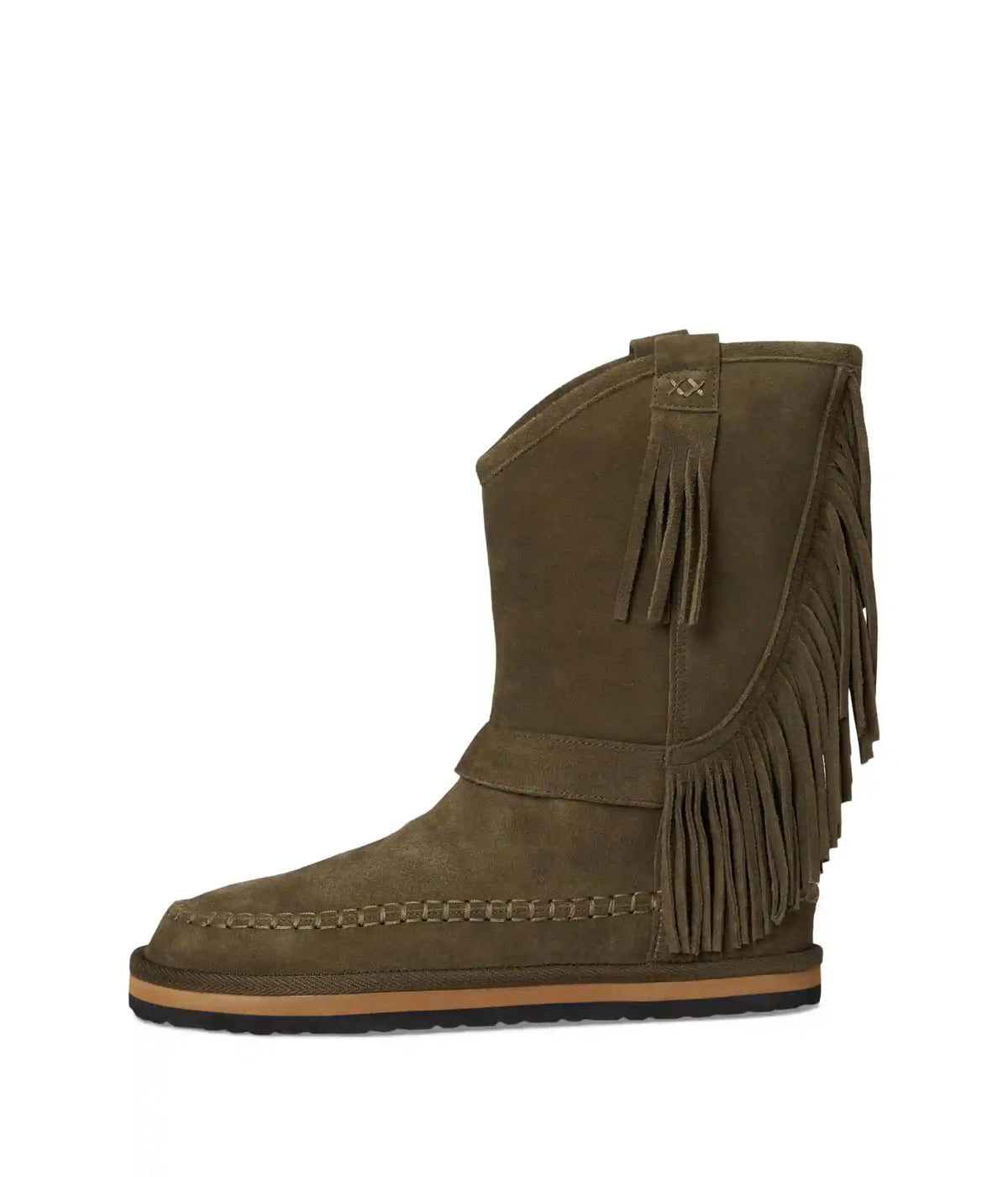 Women's Free People Faye Fringe Pull-On Boots