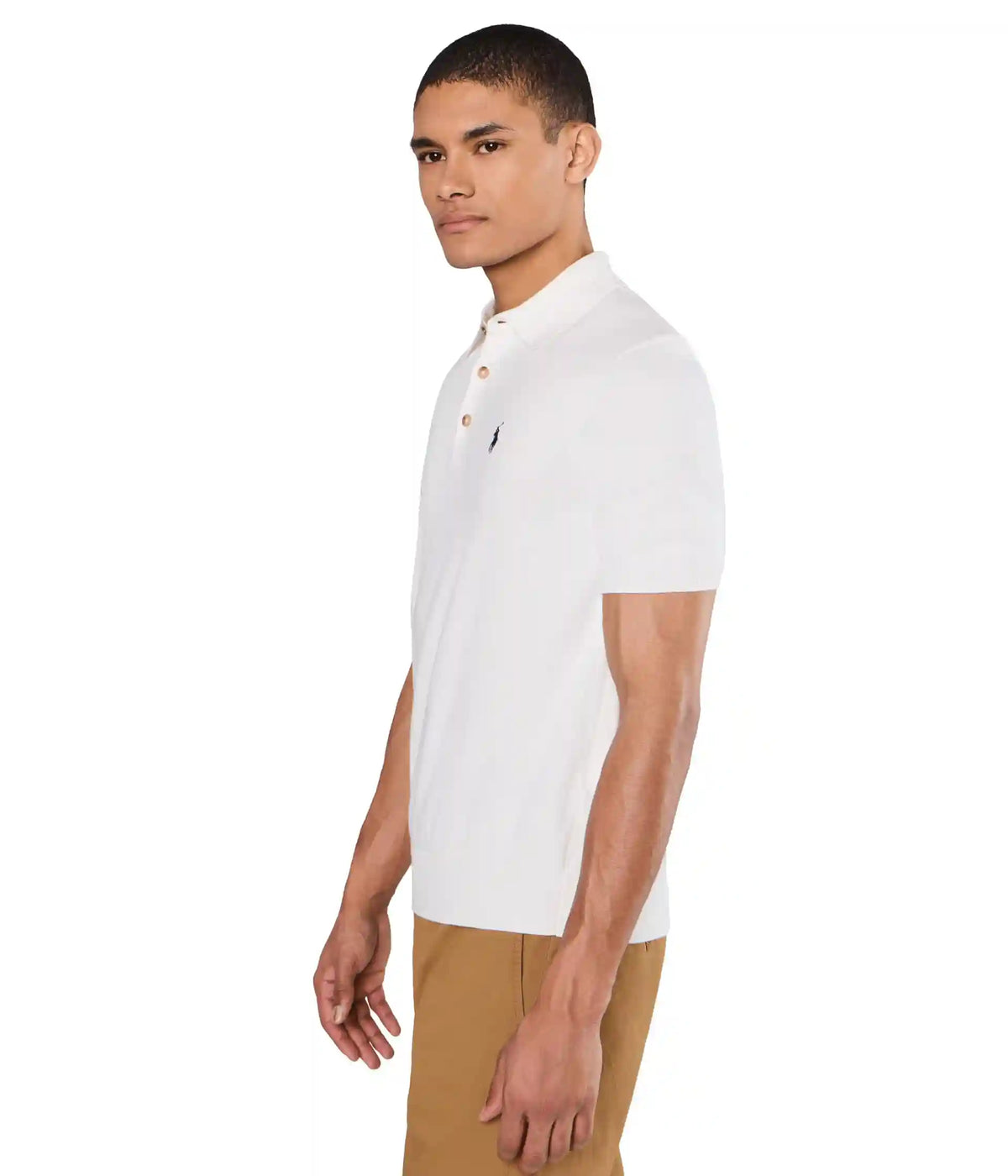 Men's Polo Ralph Lauren Cotton Polo-Collar Sweater