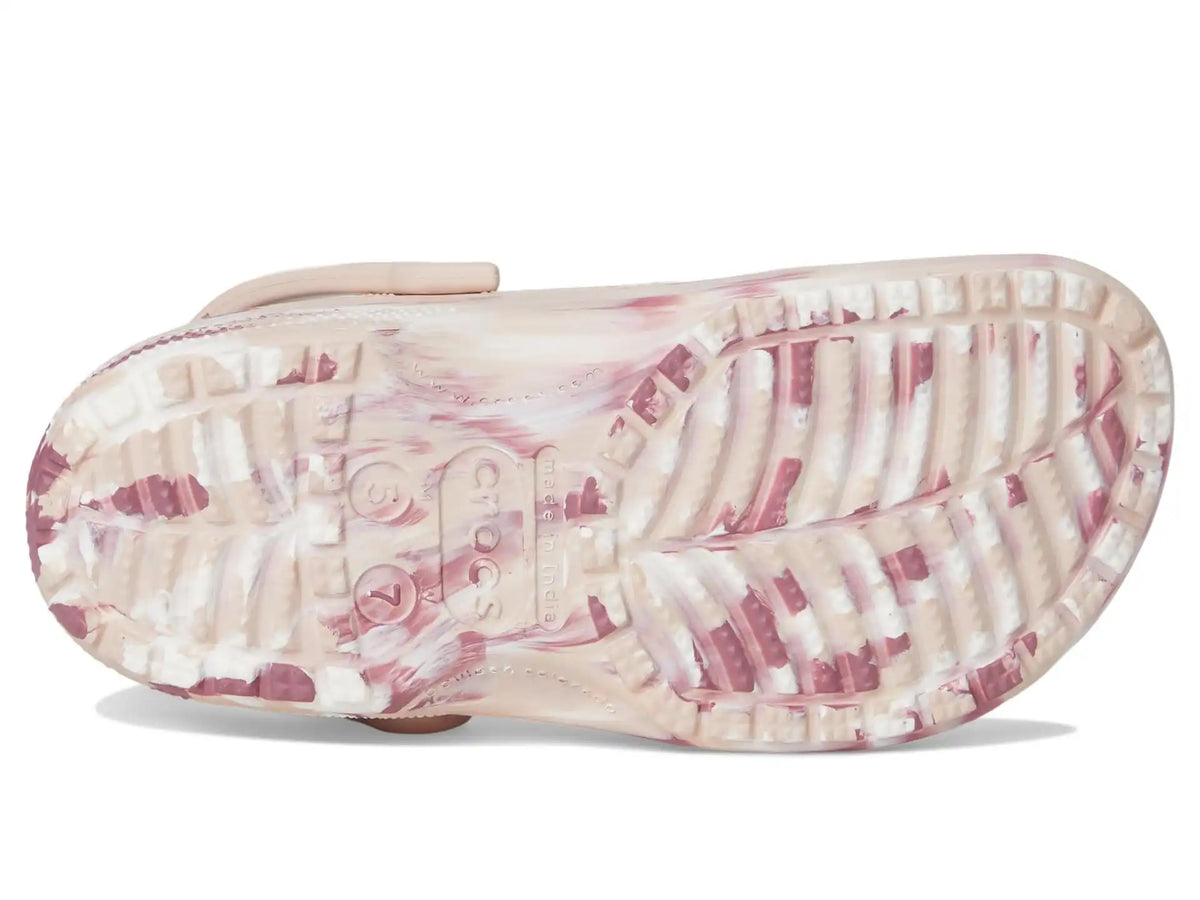 Unisex Crocs Classic Marbled Tie-Dye Clogs