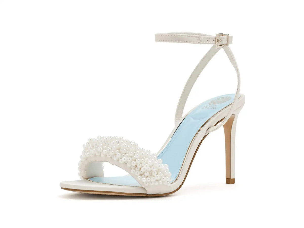 Women's Vince Camuto Arleem Beaded Band Ankle Strap High Heel Sandals