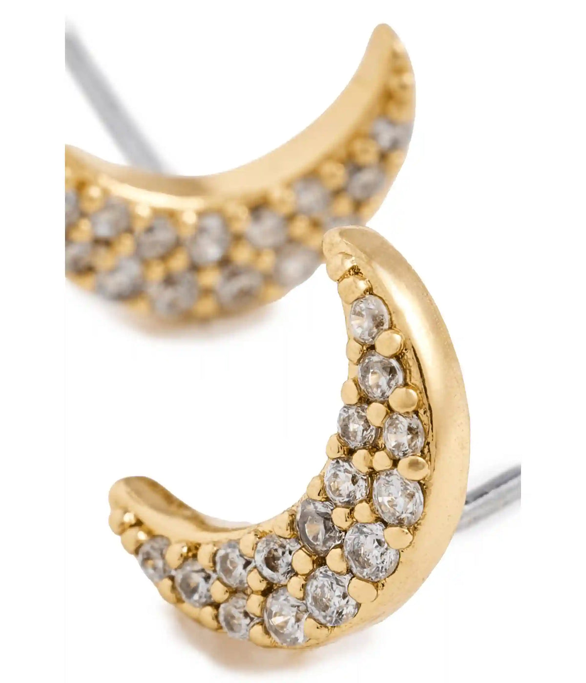Kate Spade New York You're A Gem Pave Moon Studs