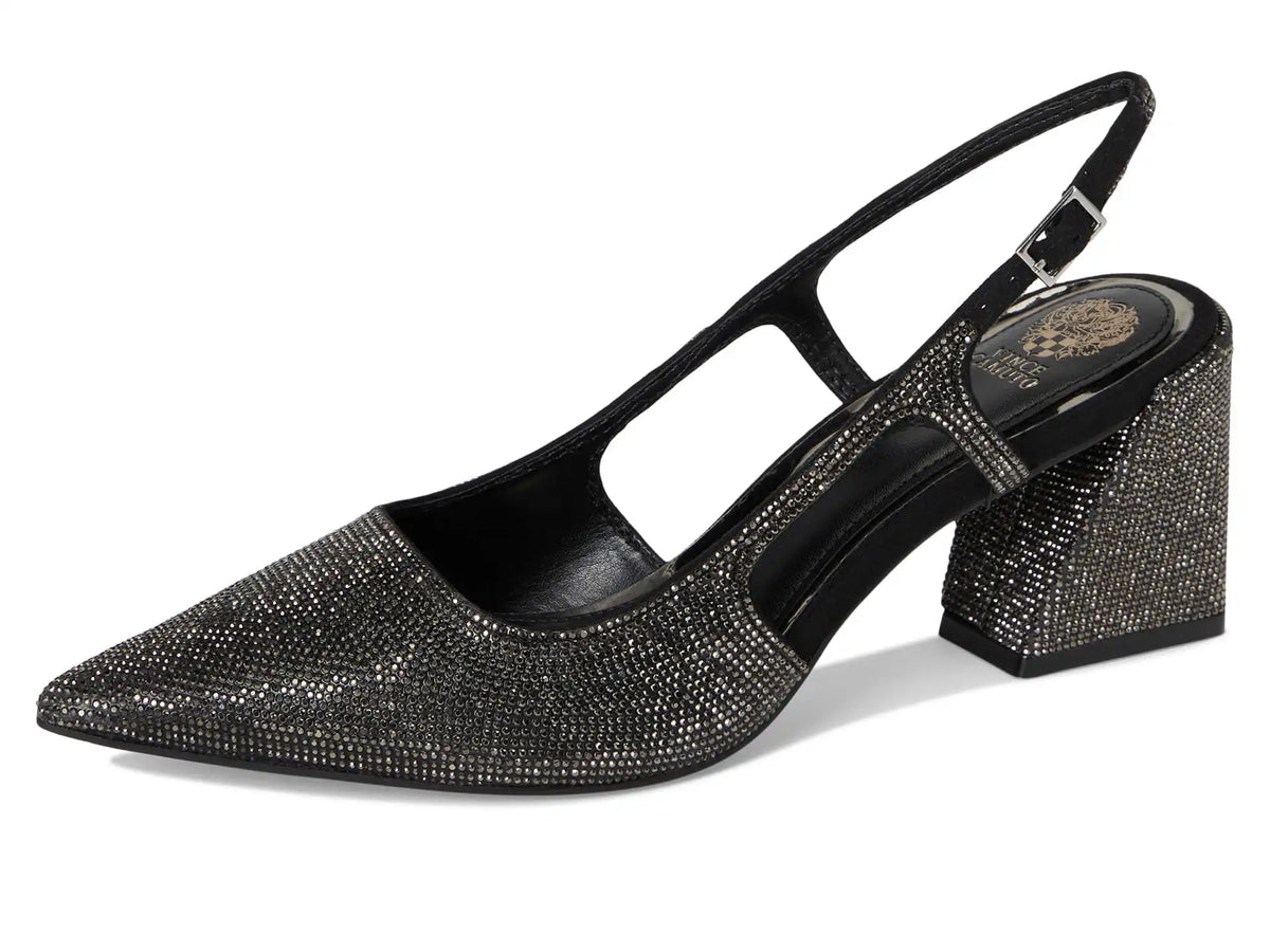 Women's Vince Camuto Sindreea Rhinestone Block Heel Slingback Pump