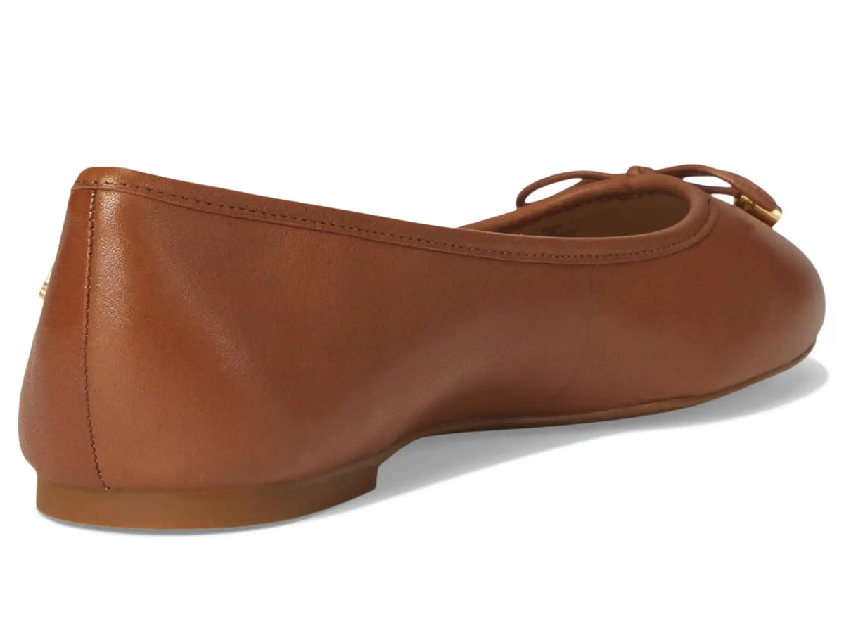 Women's Lauren Ralph Lauren Jayna Nappa Leather Flat