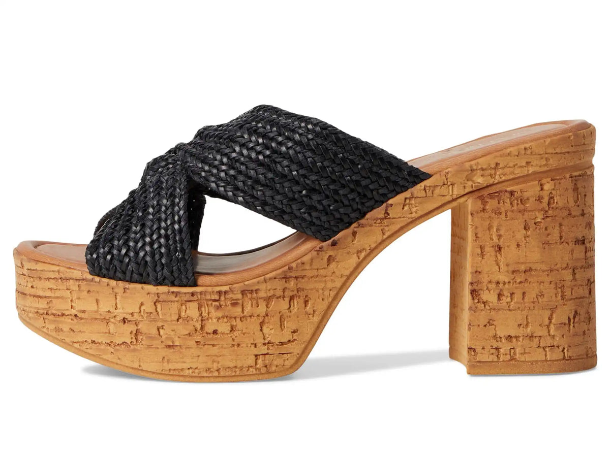 Women's Seychelles Adorned Raffia Slide Sandal
