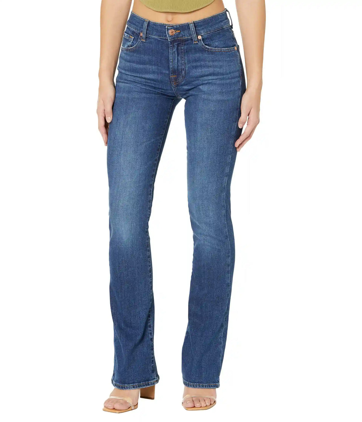 Women's 7 For All Mankind Slim Illusion Bootcut in Highline