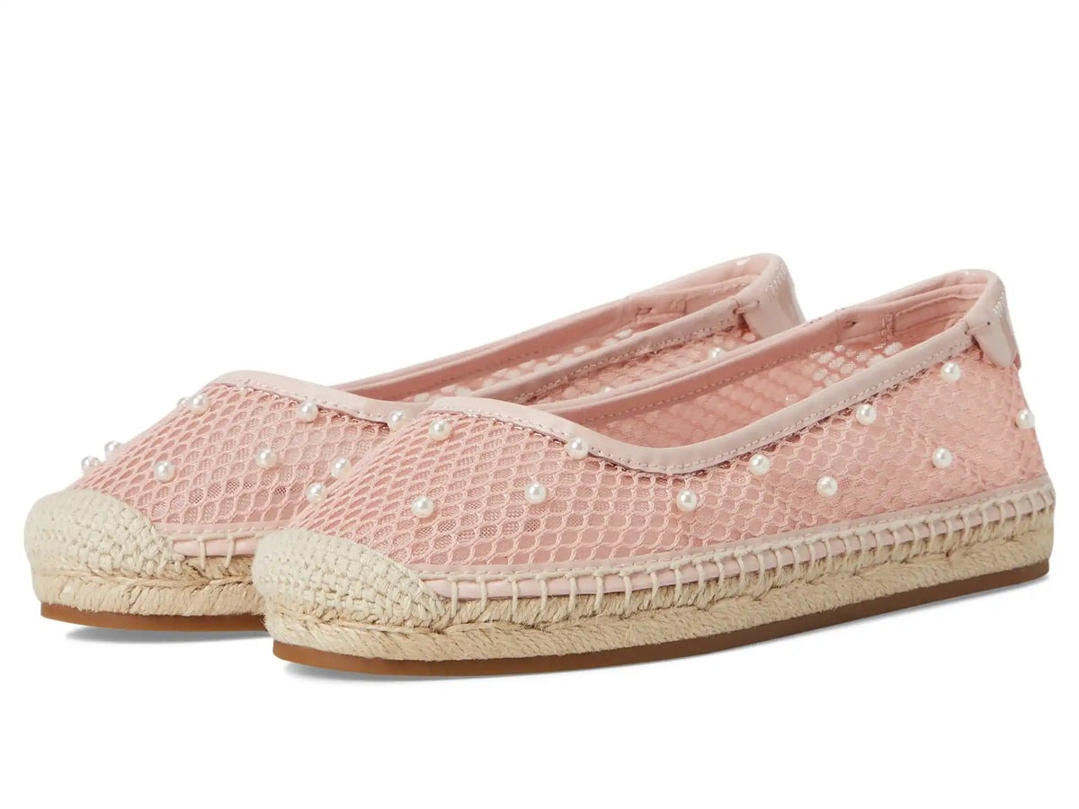 Women's Kate Spade New York Pearl Fishnet Espadrille Ballet Flat
