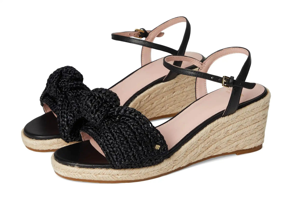 Women's Kate Spade New York Leandra Raffia Espadrille Wedge Sandal