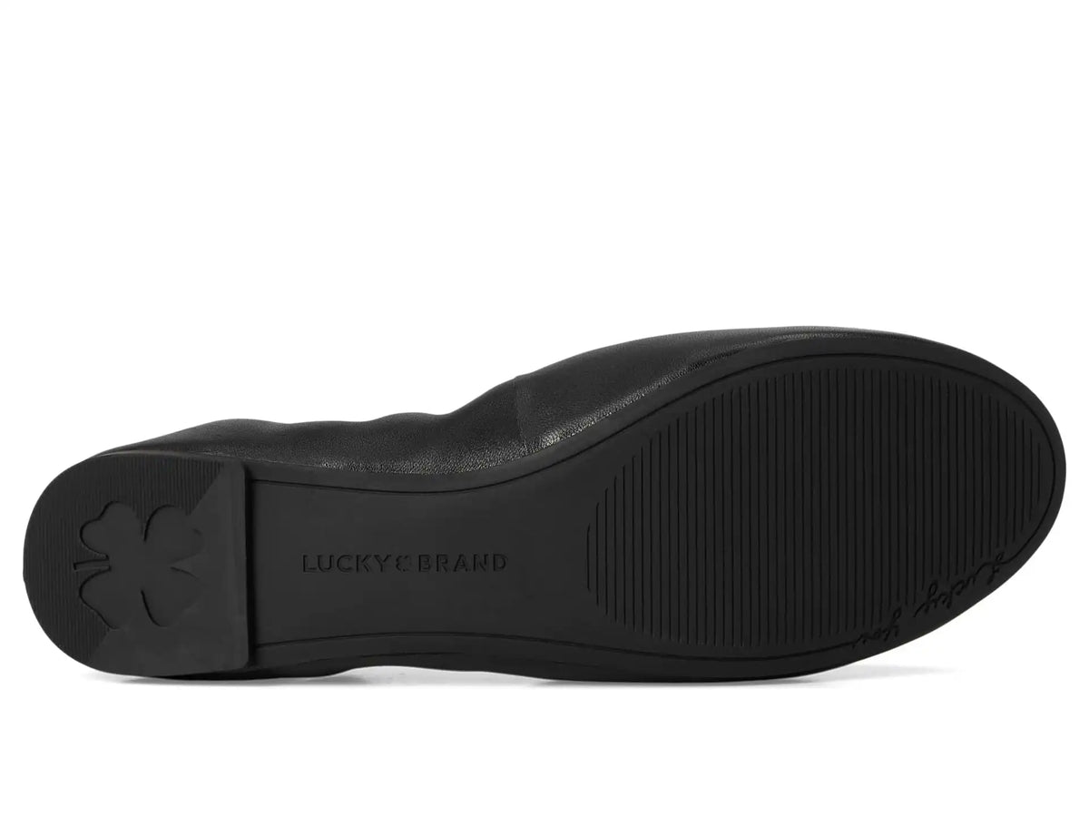 Women's Lucky Brand Emmielou Leather Ballet Flat