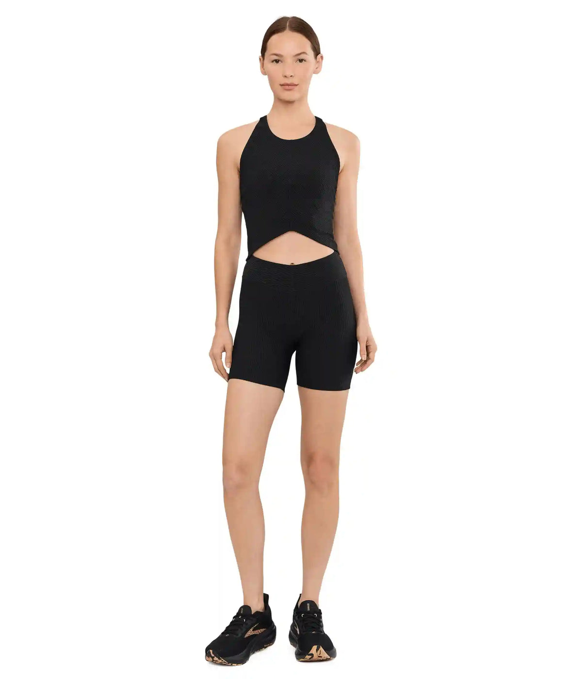 Women's Beyond Yoga Impulse Ribbed V-Waist Biker Shorts