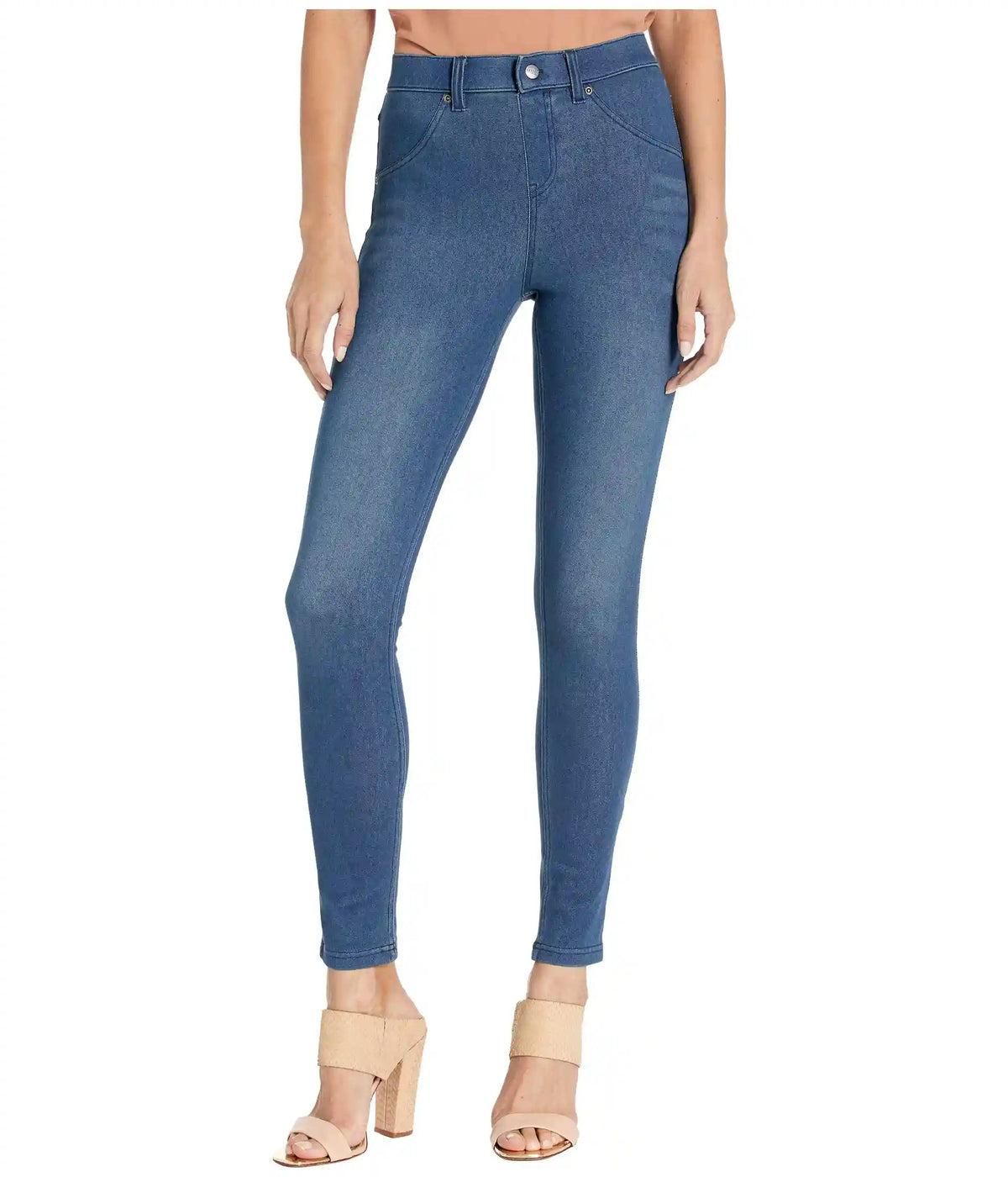 Women's HUE High-Waist Ultra Soft Denim Leggings