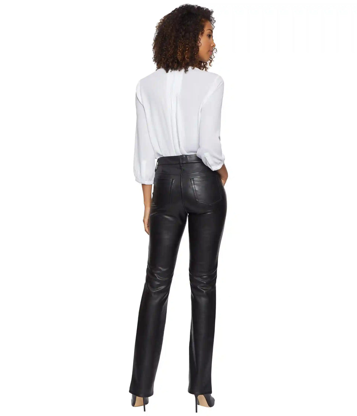Women's NYDJ Marilyn Straight Jeans in Black
