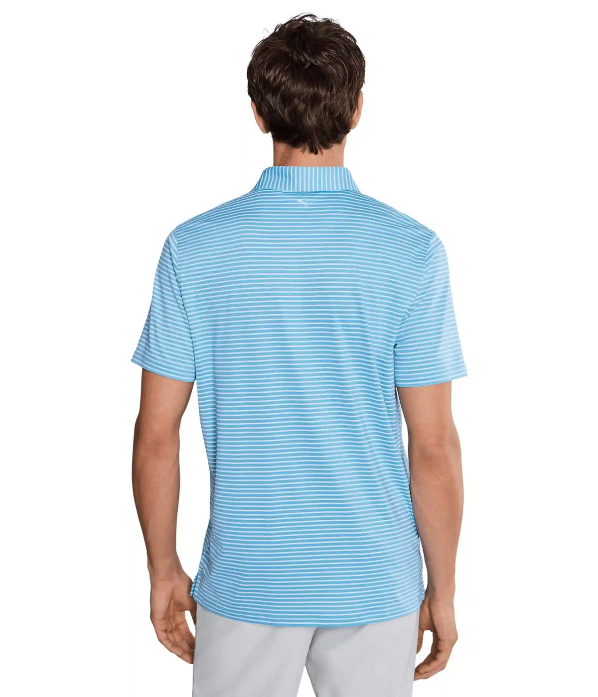 Men's PUMA Golf BRRR Stripe Golf Polo