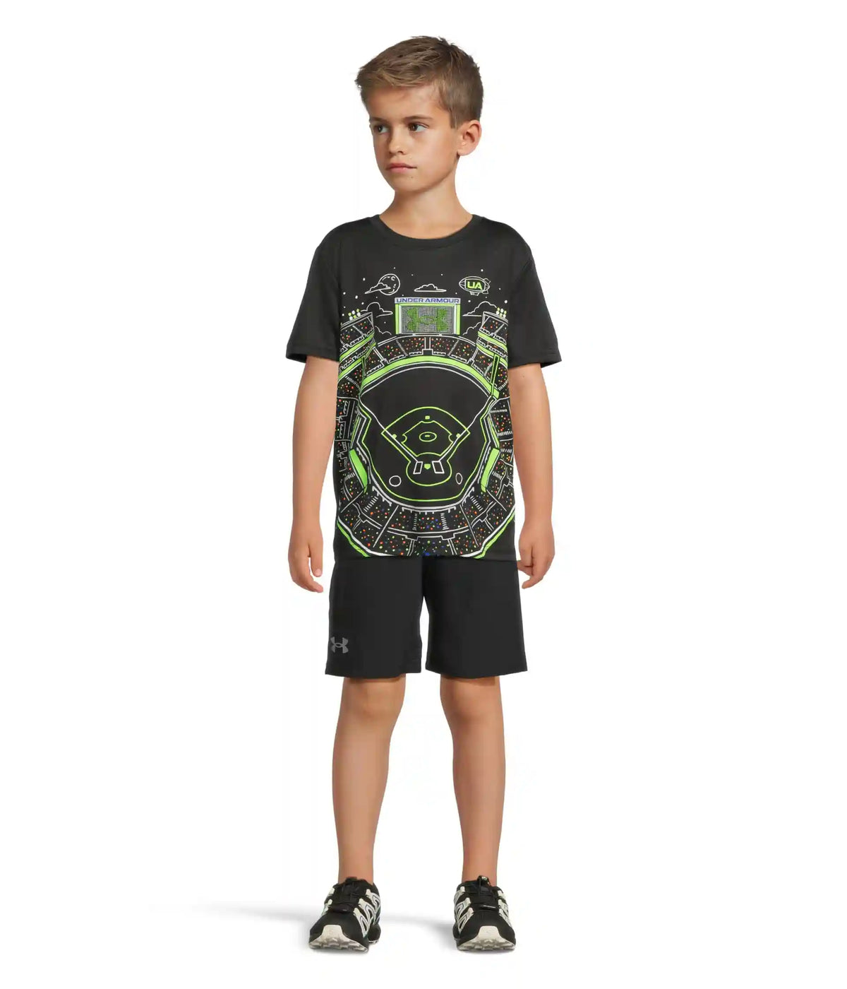 Under Armour Kids Od Stretch Shorts (big Kid)