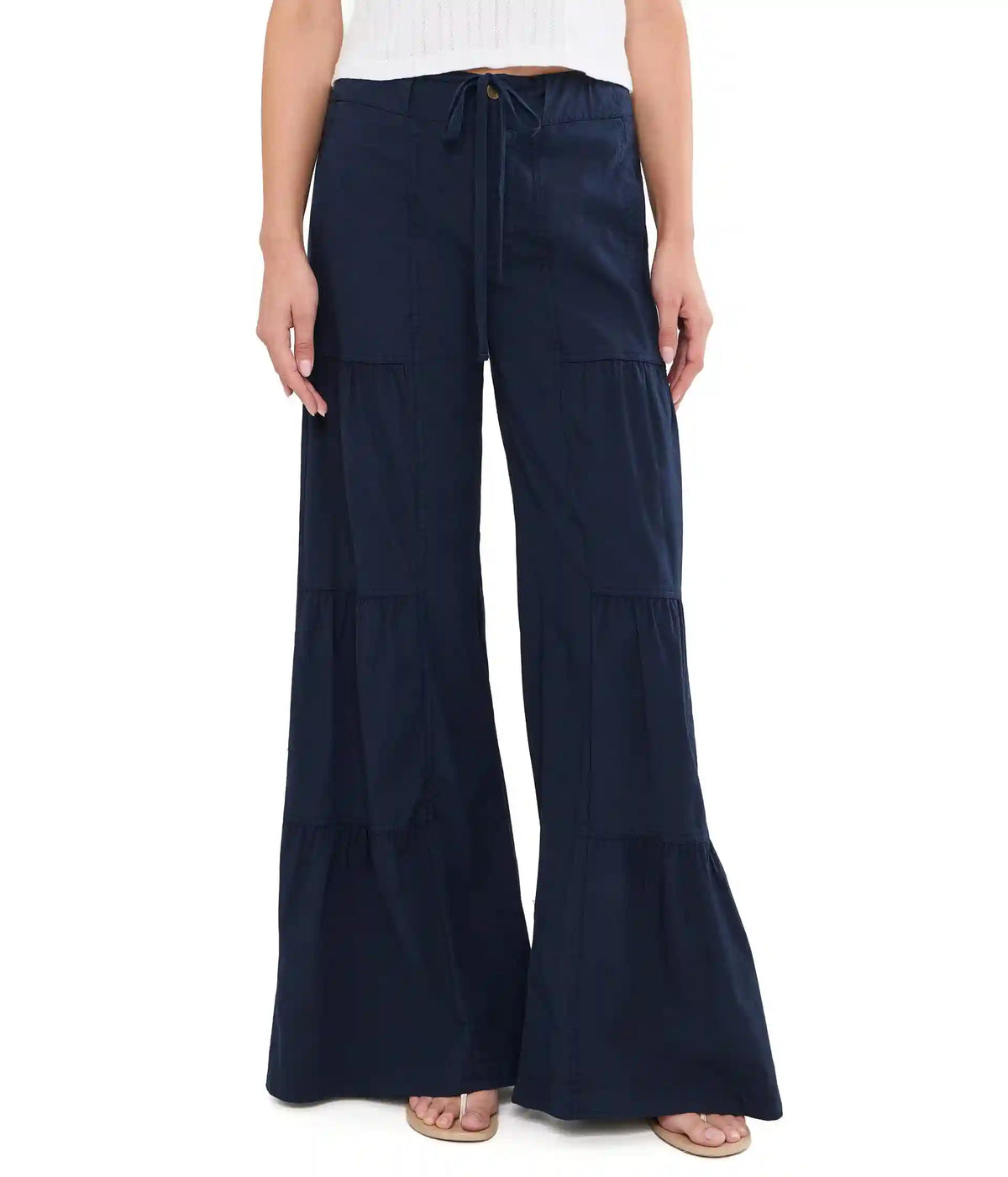 Women's XCVI Terraced Wide Leg Pants