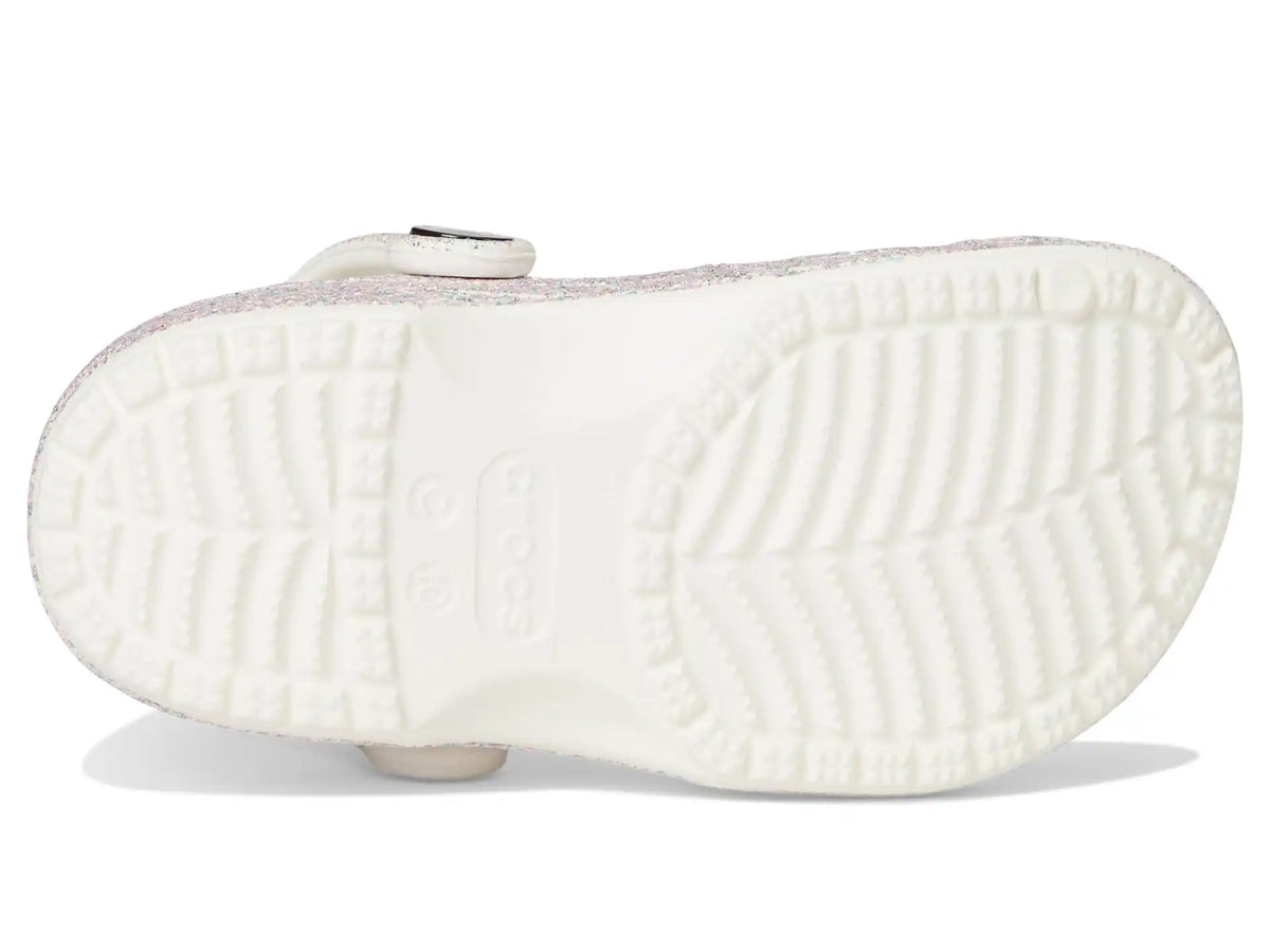 Crocs Kids Classic Glitter Clogs (Toddler)