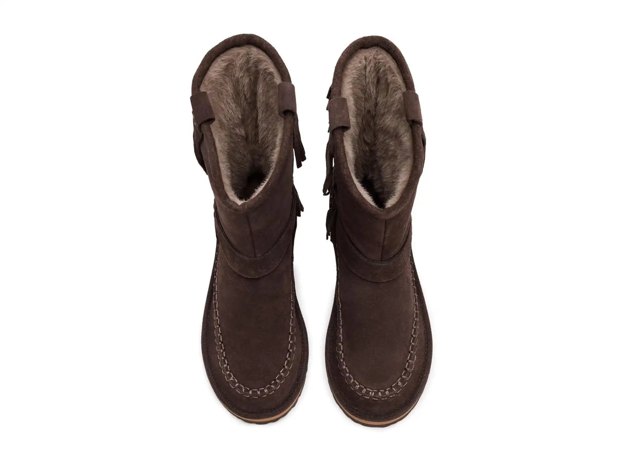 Women's Free People Faye Fringe Pull-On Boots