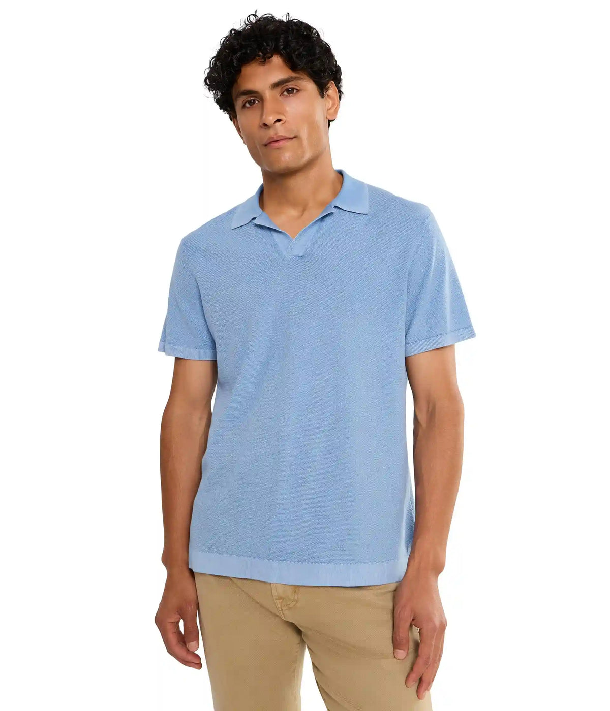 Men's Vineyard Vines Garment Dye Surf Sweater Polo