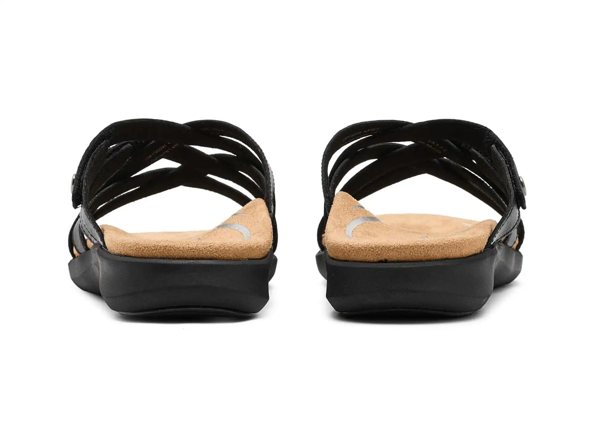 Women's Aetrex Kasey Adjustable Slide Sandals