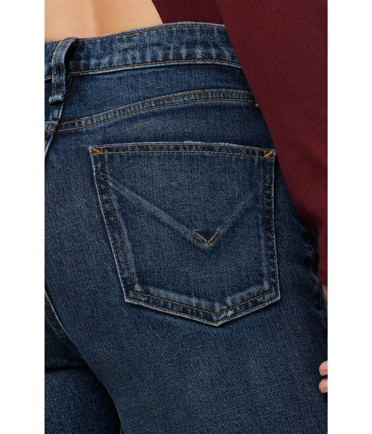 Women's Hudson Jeans Remi High-Rise Straight Full-Length in Terrain