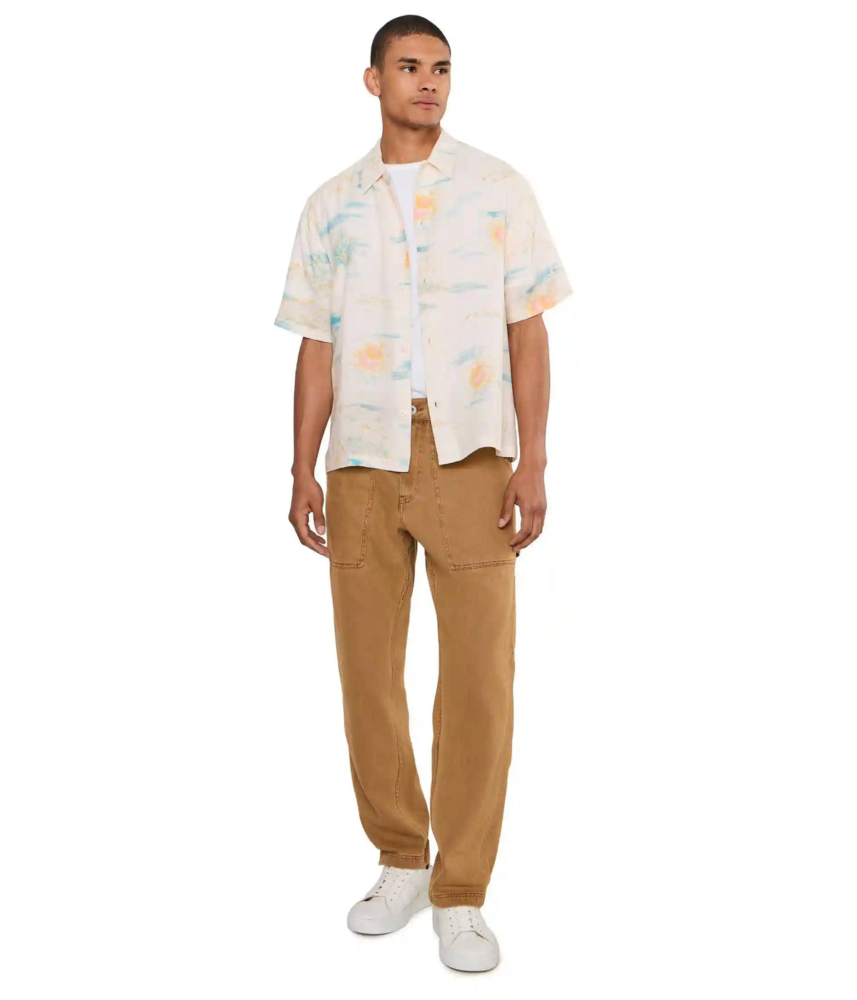 Men's AllSaints Breezer Short Sleeve Shirt